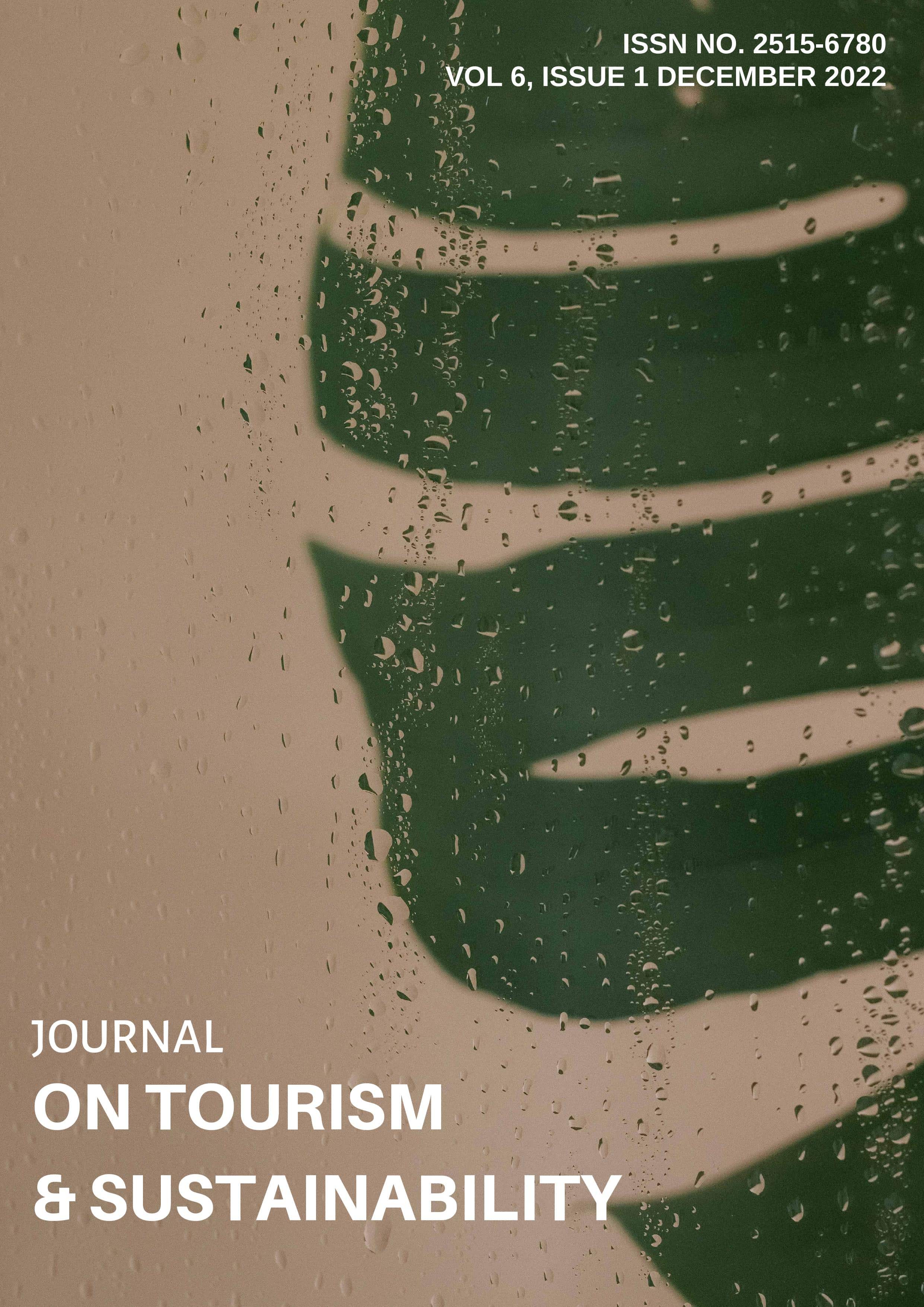 JOURNAL ON TOURISM & SUSTAINABILITY