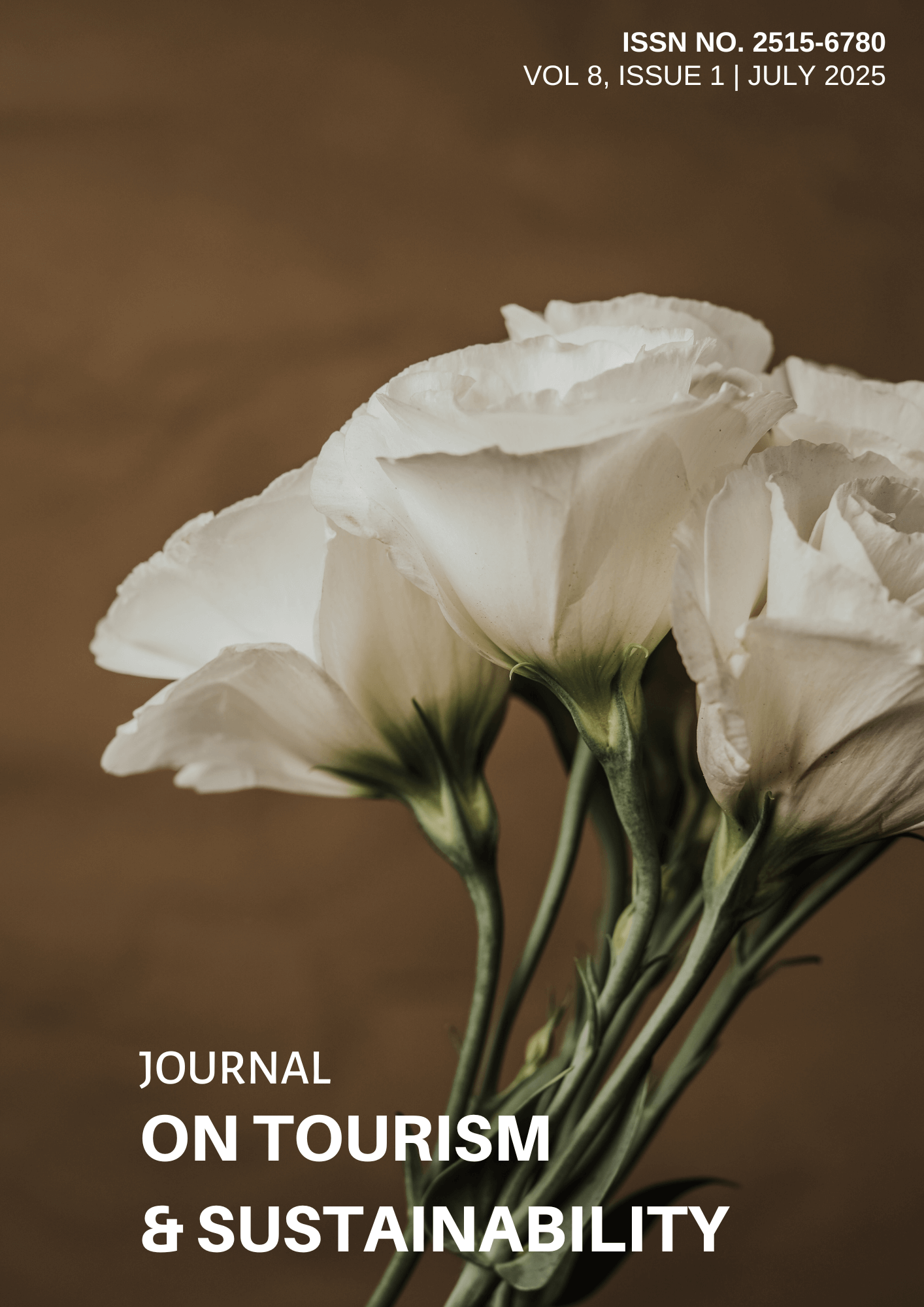 Journal On Tourism & Sustainability issue cover